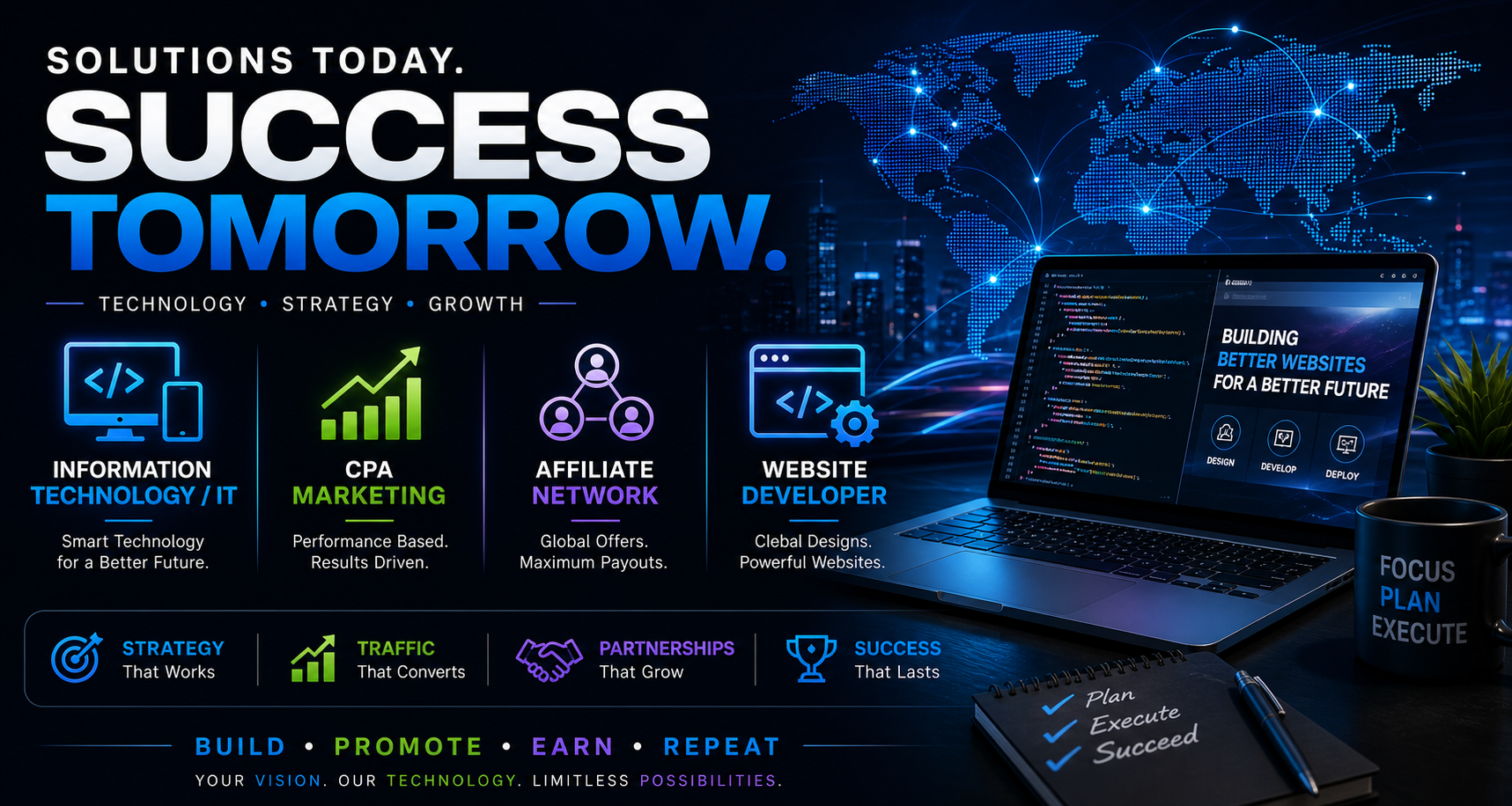 Success Tomorrow Banner